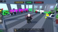 Players must upgrade their equipment to earn more money (Image via Roblox)